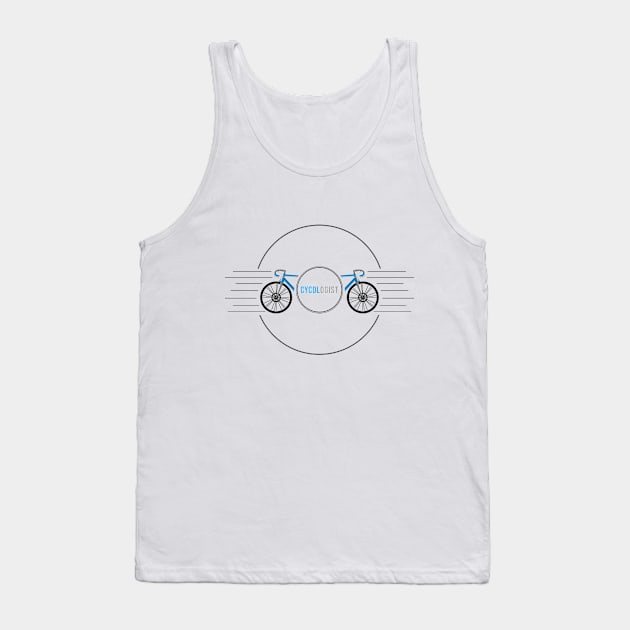 Cycologist Tank Top by Markus Schnabel